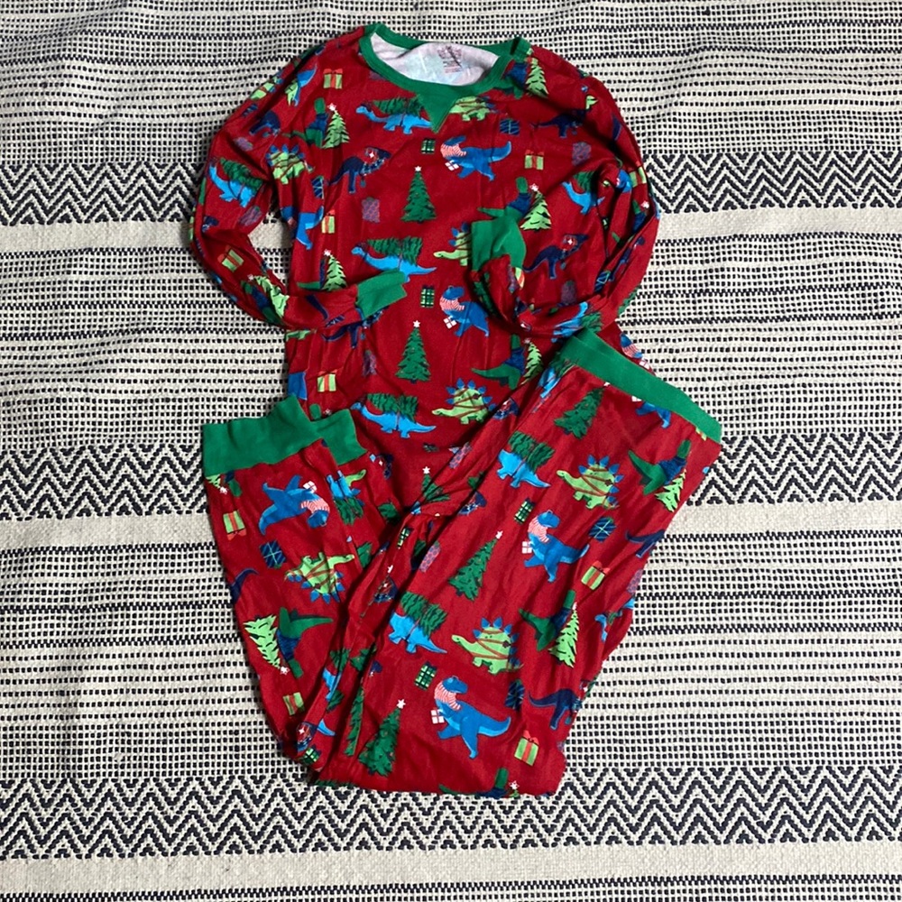 Xxl Dino Christmas pajama set